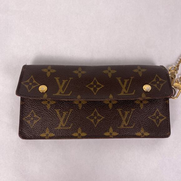 LOUIS VUITTON Portefeuille Accordion Long Wallet Monogram Brown - Picture 2 of 11